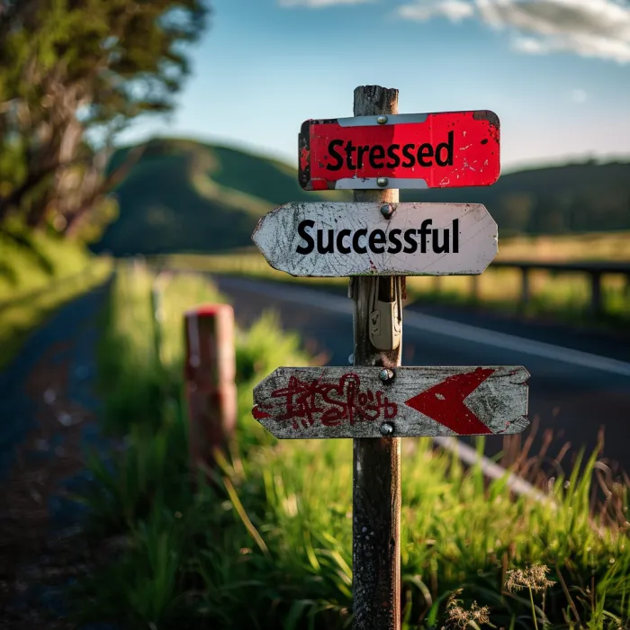 Stressed to Successful Transformation