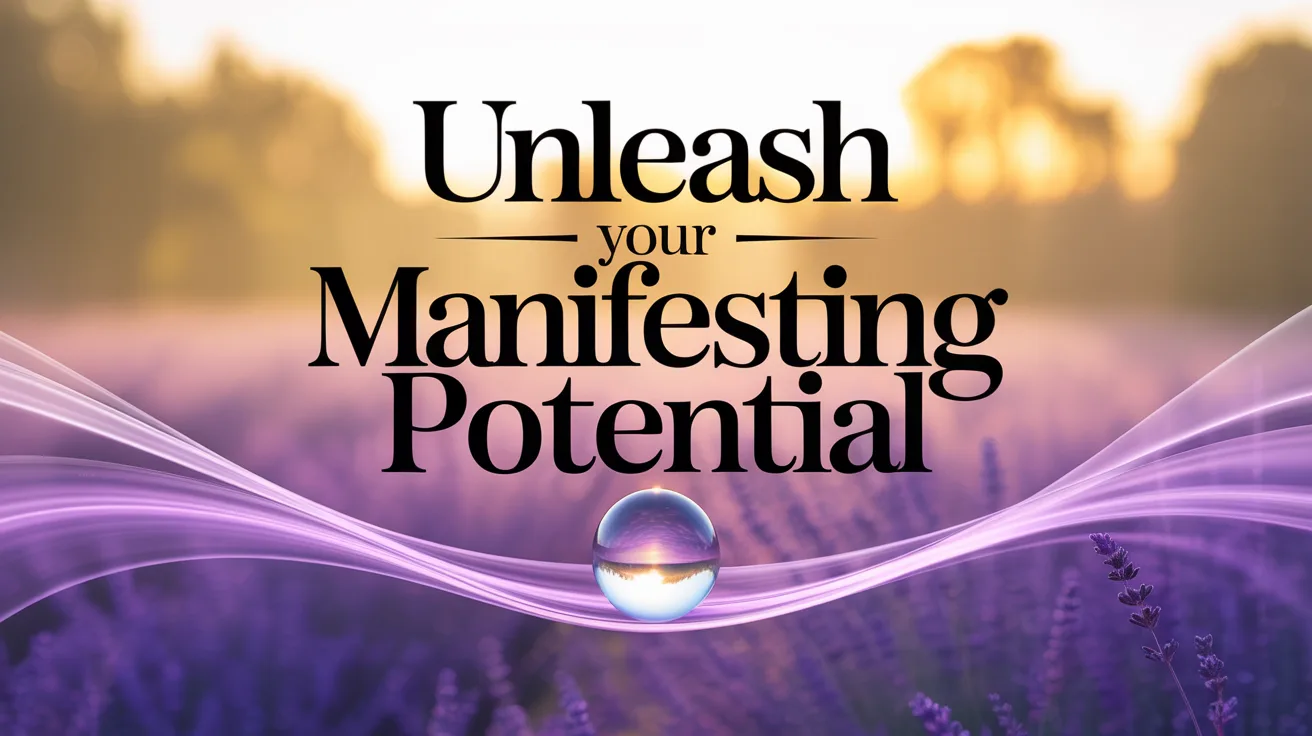 Unlocking your natural manifesting power and potential