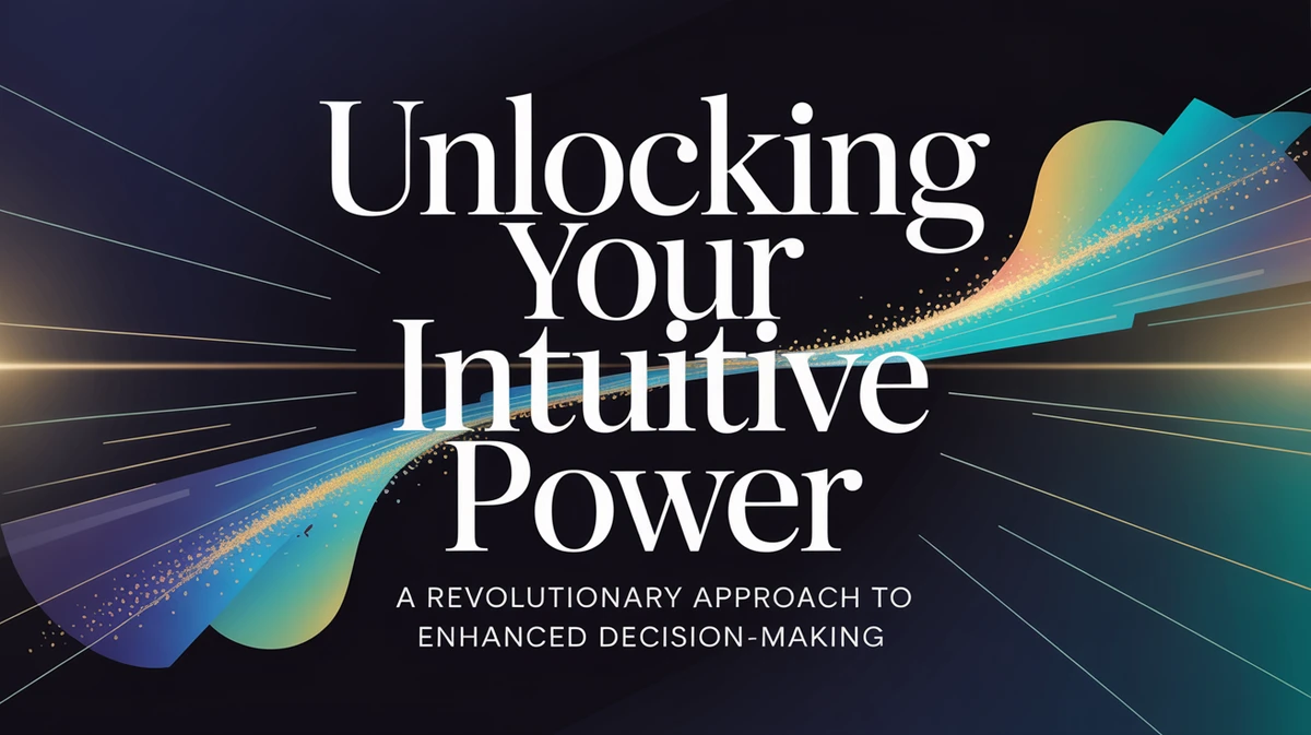 Woman experiencing intuitive insight during decision-making